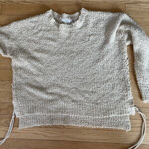 Lush Textured Cream Sweater